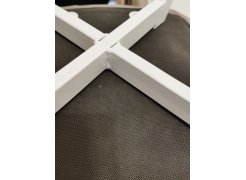 Стул на металлокаркасе Чилли горчичный / белый фото покупателя 137