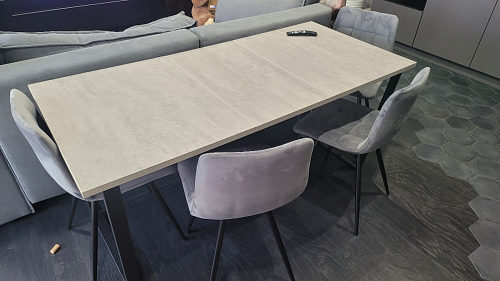 Деревянный стол Лота Лофт 120х75 белый матовый / дуб крафт золотой фото покупателя 108