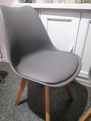 Деревянный стул Bonuss green / grey фото покупателя 41