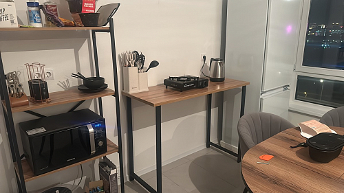 Барная стойка Дилан Лофт 120х60х110 бетон фото покупателя 183