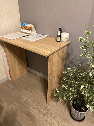 Стол письменный Kiwi белый  - Уцененный экземпляр фото покупателя 94