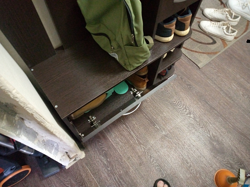 Прихожая Мила ясень шимо фото покупателя 31