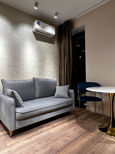 Стул на металлокаркасе Kamelia светло-фиолетовый / золотой фото покупателя 28