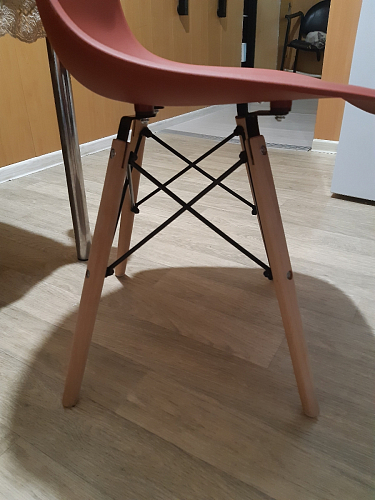 Пластиковый стул Eames PC-015 серый фото покупателя 123