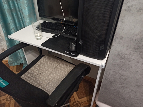 Стол письменный Kiwi дуб молочный  - Уцененный экземпляр фото покупателя 72