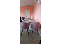 Стул на металлокаркасе Gabi 1 gray / black фото покупателя 749