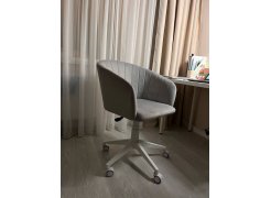 Компьютерное кресло Тибо confetti chocolate / белый фото покупателя 189