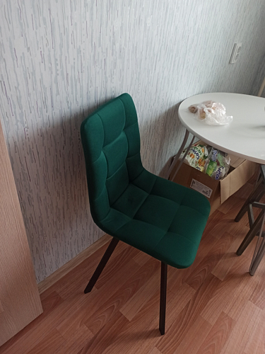 Комплект стульев Чилли 2 шт бежевый / черный фото покупателя 1370