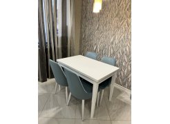 Стул на металлокаркасе Kora green / black фото покупателя 228