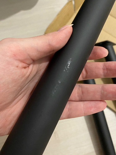 Стул на металлокаркасе Gabi 1 light purple / black фото покупателя 911