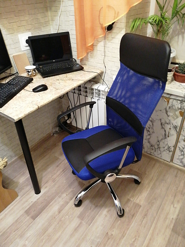 Компьютерное кресло Arano 1 black / chrome фото покупателя 9