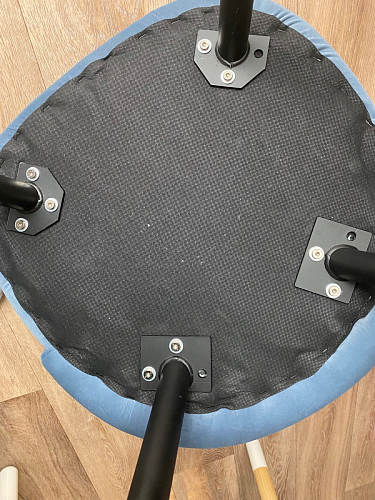 Стул на металлокаркасе Gabi gray / black фото покупателя 233