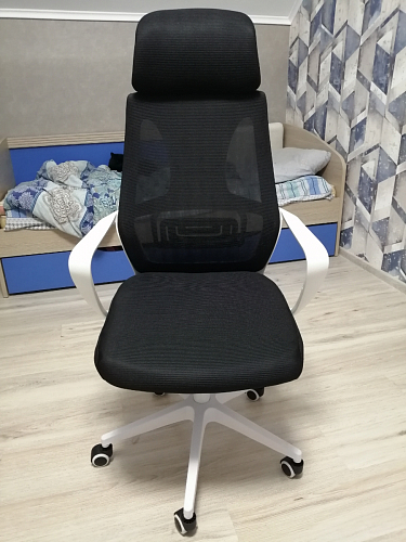 Компьютерное кресло Golem dark gray / white фото покупателя 44