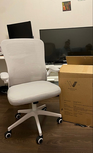 Компьютерное кресло Konfi pink / white фото покупателя 68