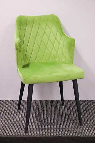 Стул на металлокаркасе Velen dark blue из шоурума 3