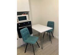 Стул на металлокаркасе Чилли горчичный / белый фото покупателя 389