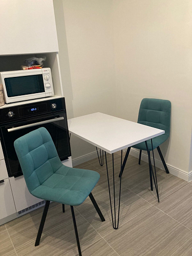 Комплект стульев Чилли 2 шт бежевый / черный фото покупателя 389