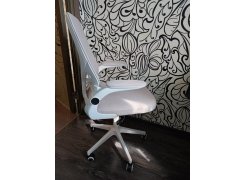 Компьютерное кресло Konfi blue / white фото покупателя 150