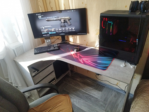 Стол письменный СПм-25 левый венге фото покупателя 45