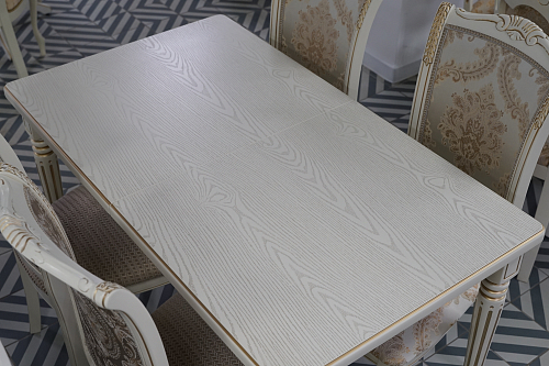 Деревянный стол Леджер вишня / патина из шоурума 6