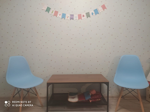 Стул Cindy Eames mod. 001 khaki / natural фото покупателя 103