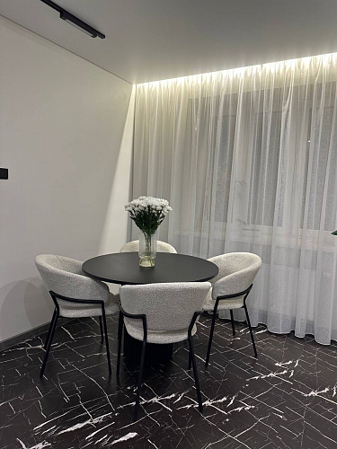 Стол Барел 110 белый / золото фото покупателя 4