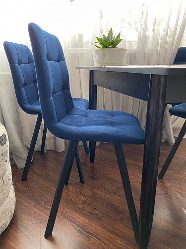 Стул на металлокаркасе Чилли бежевый / белый каркас фото покупателя 1423