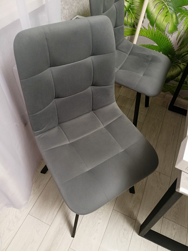 Стул на металлокаркасе Чилли зеленый / белый каркас фото покупателя 234