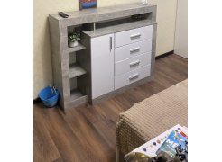 Комод Mирандa atelier / белый глянец фото покупателя 24