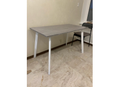 Стол Тринити Лофт 120 32 мм бетон / черный матовый фото покупателя 26