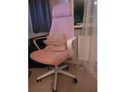Компьютерное кресло Golem pink / white фото покупателя 14