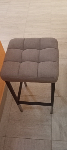 Барный стул Лофт линкольн белый / белый матовый фото покупателя 34