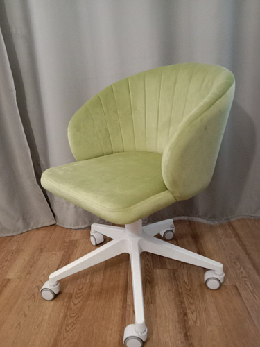 Компьютерное кресло Пард confetti silver серый / черный фото покупателя 248