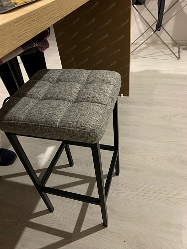 Барный стул Лофт катания лаванда / белый матовый фото покупателя 125