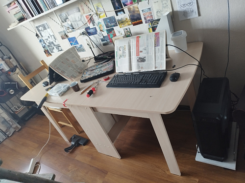 Стол обеденный раздвижной СтК7 дуб молочный фото покупателя 39