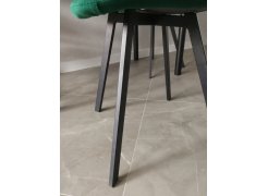 Стул на металлокаркасе Чилли синяя ткань / белый фото покупателя 198