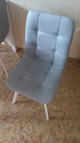 Стул Чилли 2 темно-серый  / черный фото покупателя 1100