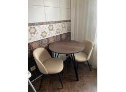 Стул на металлокаркасе Gabi 1 gray / black фото покупателя 722