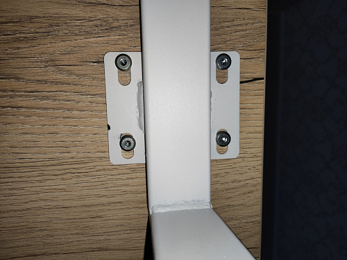 Стол Лота Лофт 140 25 мм черный матовый / бетон фото покупателя 354