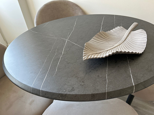 Стол Тулип 90х73 дуб вотан / белый фото покупателя 28