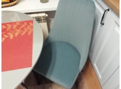 Стул на металлокаркасе Kora gray / black фото покупателя 4