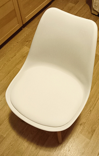 Стул Bonuss blue / wooden legs фото покупателя 14