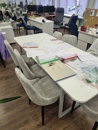 Стул на металлокаркасе Kora dark gray / black фото покупателя 203