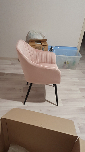 Стул на металлокаркасе Slam синий фото покупателя 34