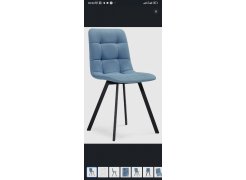 Стул на металлокаркасе Чилли светло-серый / черный фото покупателя 53