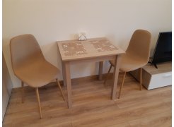 Стул на металлокаркасе Lilu dark grey / black фото покупателя 102