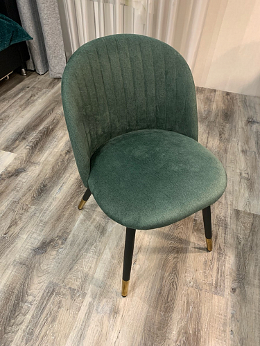 Стул на металлокаркасе Gabi 1 light purple / black фото покупателя 947