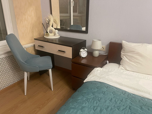 Стул на металлокаркасе Kora green / black фото покупателя 86