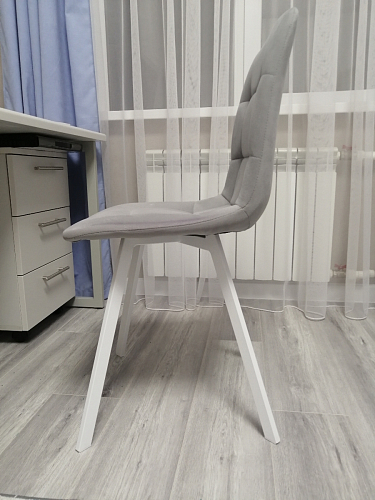 Стул на металлокаркасе Чилли черный / зеленый фото покупателя 1112