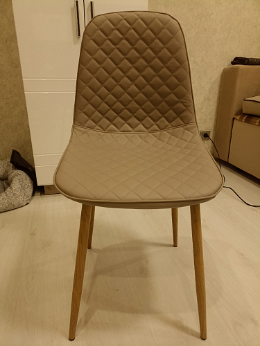 Стул на металлокаркасе Capri blue / white фото покупателя 58